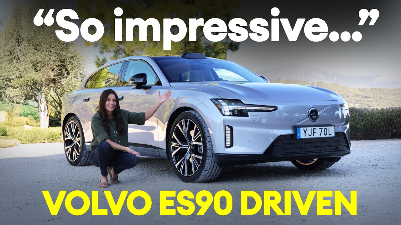 Volvo ES90 DRIVEN! The luxury EV to beat BMW and Mercedes?