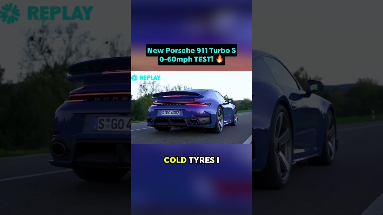 The new Turbo S has a claimed 0-60mph of 2.5 seconds… but what’s the reality? 👀