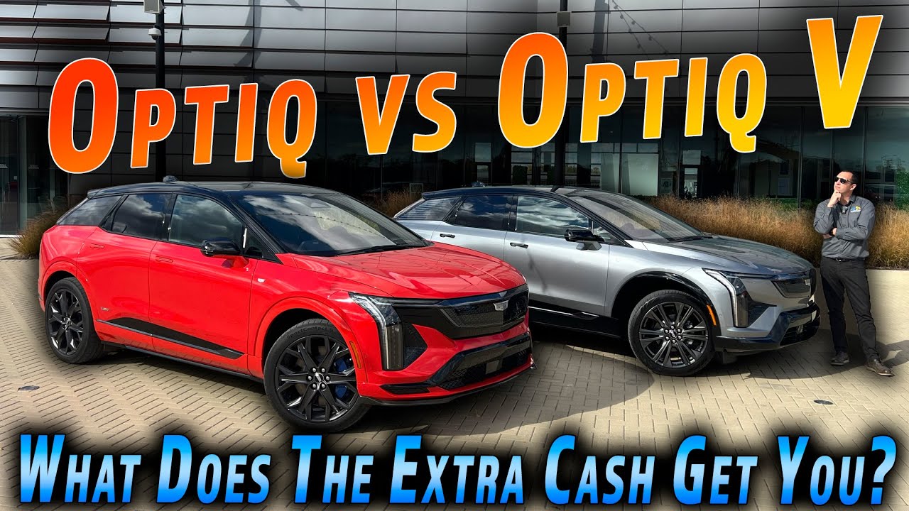 2026 Cadillac Optiq vs Optiq V | Caddy’s Entry Level EV Has A Split Personality