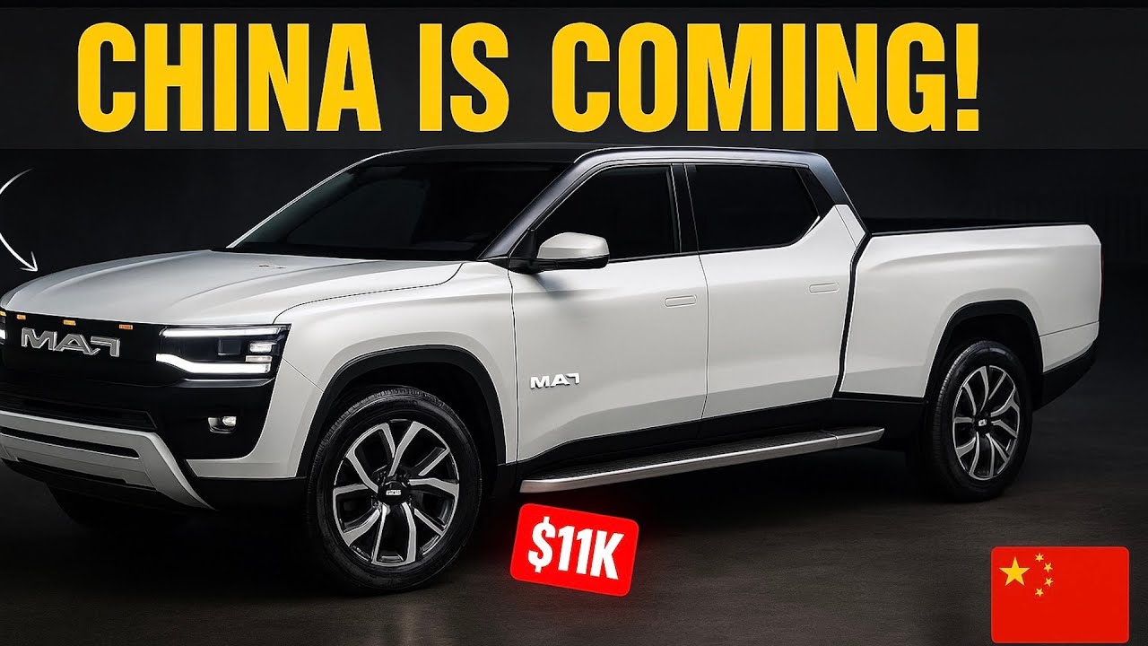 China’s New PICKUPS Are About to DESTROY Ford and Tesla!