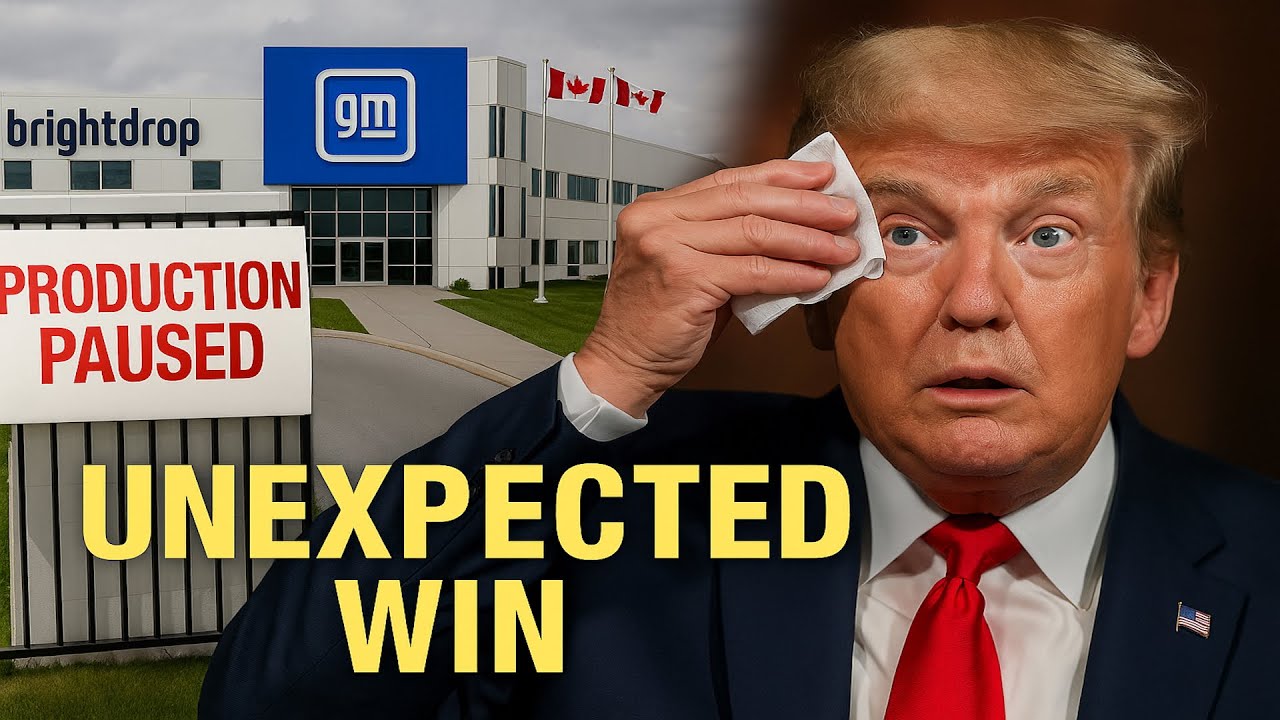 GM’s $1B EV Nightmare in Canada: The Shutdown That Just Handed America to Carney Overnight!
