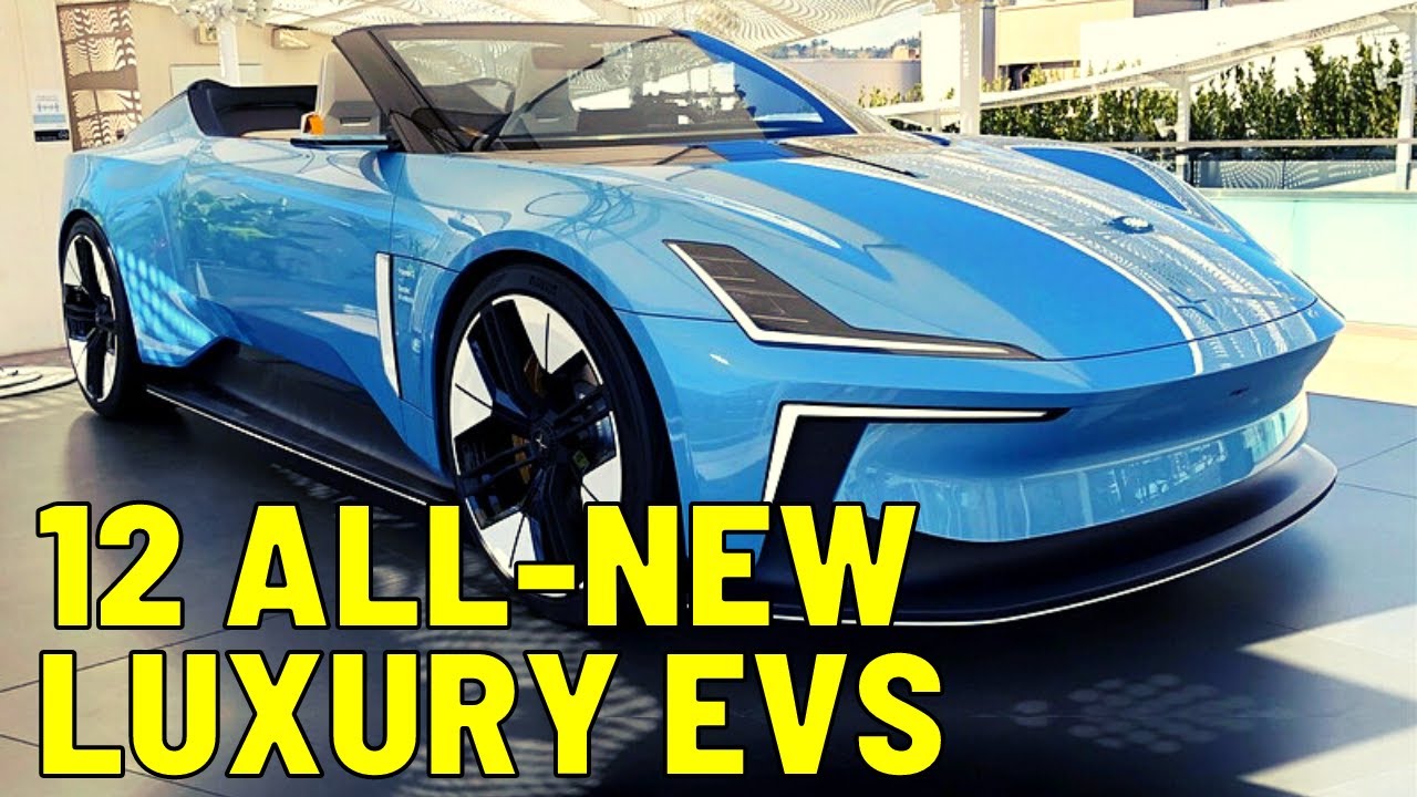 12 Most Luxurious Electric Vehicles Coming Soon