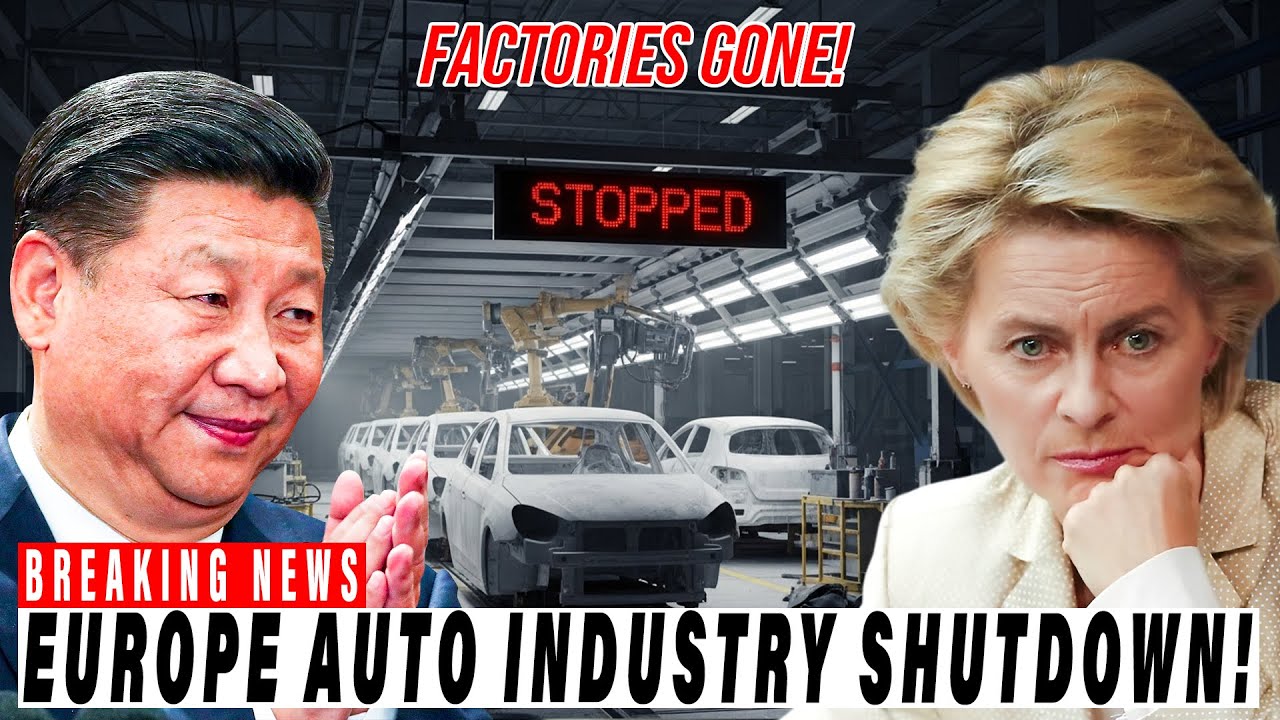 Entire Auto Production SHUTDOWN in Austrian, Italian & German Factories!