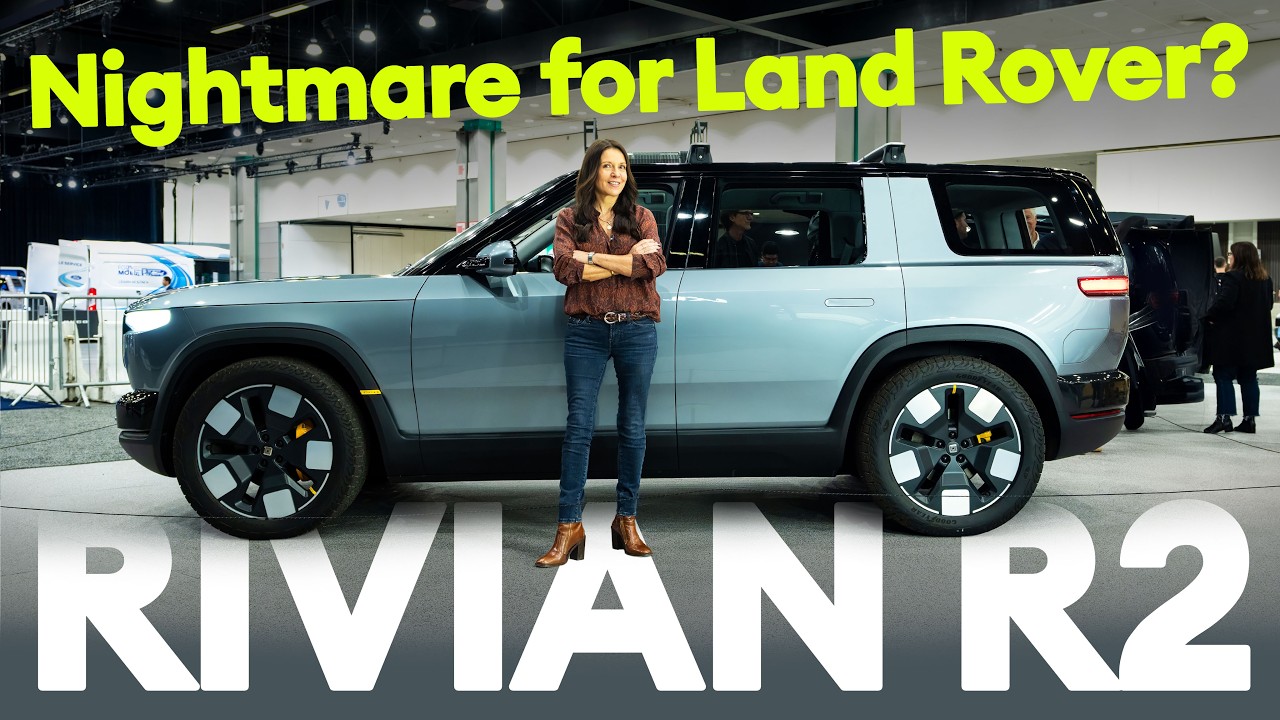 Rivian R2 UK Bound FIRST LOOK: EV that could beat Land Rover at its own game