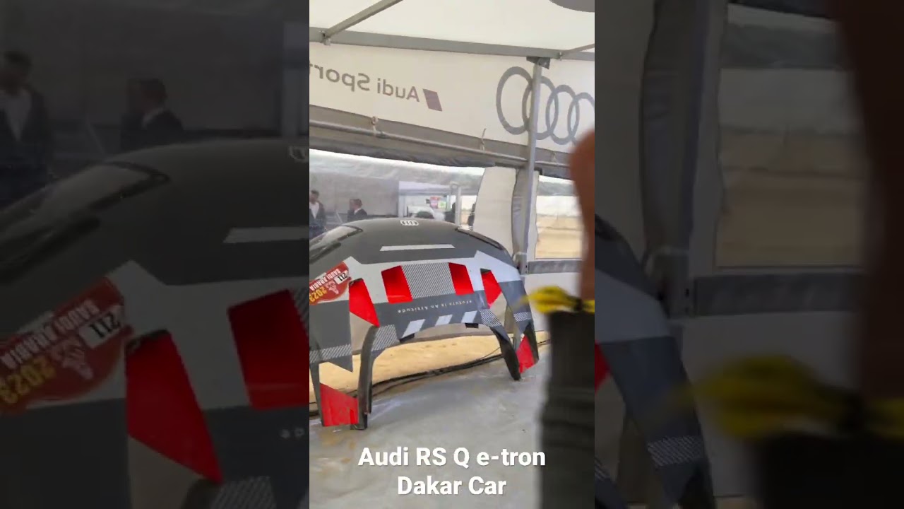 Audi RS Q e-tron Dakar Car Walkaround #audirsqetron #audisport #dakar