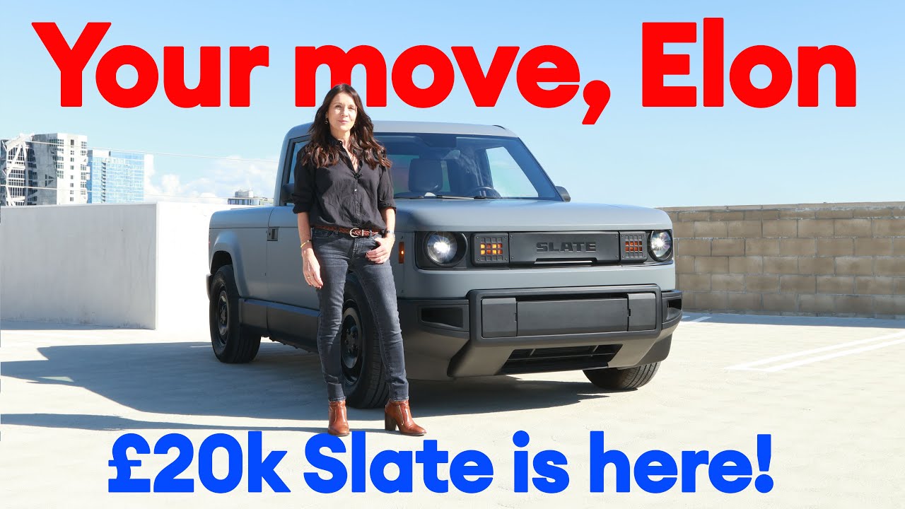 EXCLUSIVE | Slate Auto walkaround: is Amazon’s game-changing EV the anti-Cybertruck?