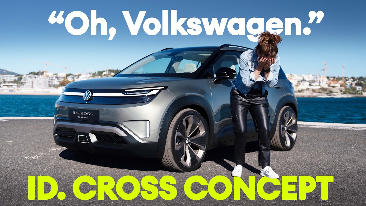 VW ID. Cross concept: first “drive” of the 2026 T-Cross EV