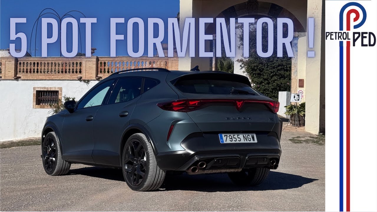 EPIC 390hp 5 Cylinder Cupra Formentor VZ5 on Closed Roads !