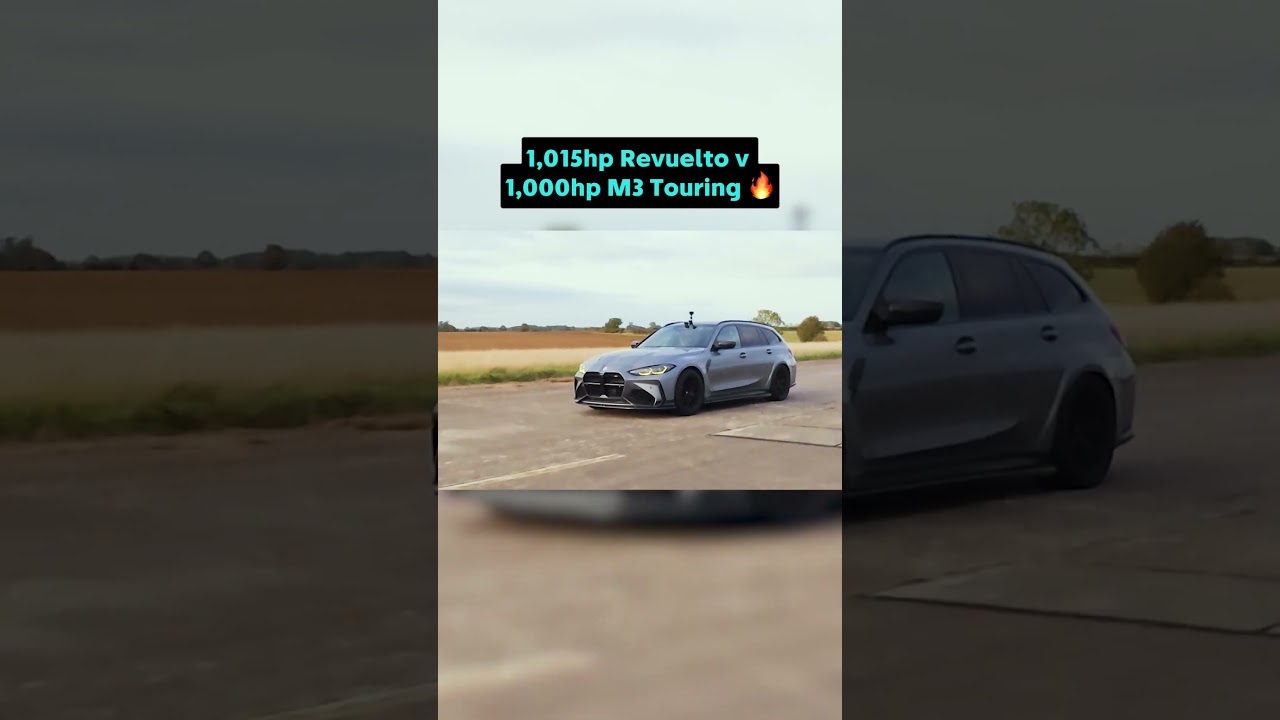 1,015hp Revuelto v  1,000hp M3 Touring 🔥
