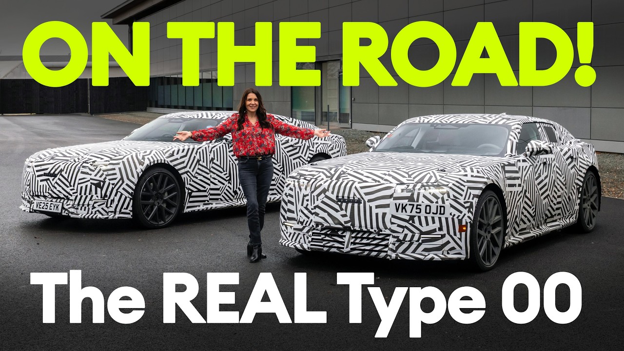 On the road in the REAL Type 00: Jaguar’s crazy concept comes to life