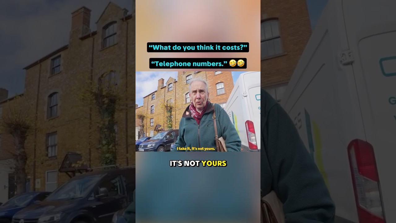 “I take it, it’s not yours!” 🤣