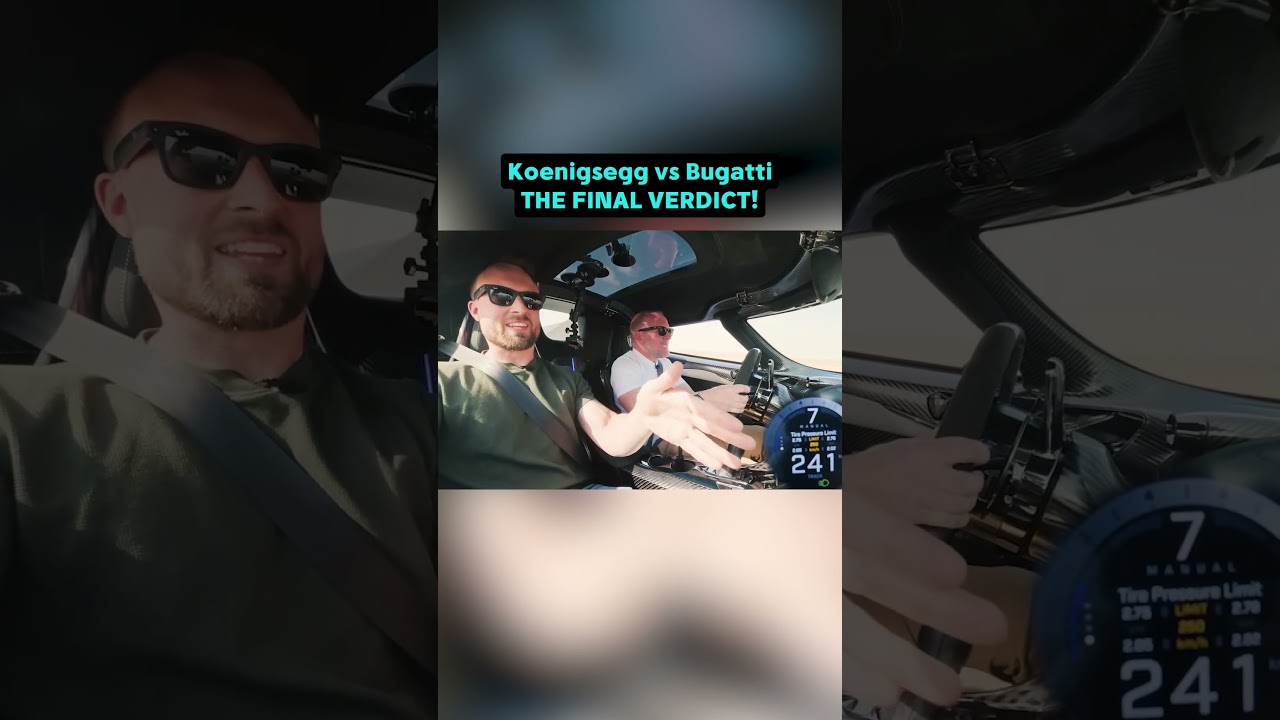 Bugatti vs Koenigsegg! 🔥