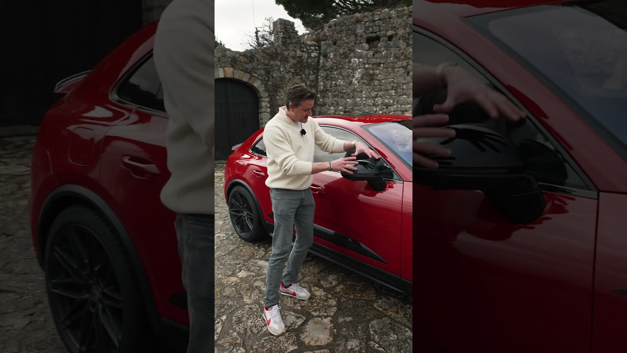 How to spot a new Porsche Macan GTS electric | What Car? #automobile #carreview #porsche #macan