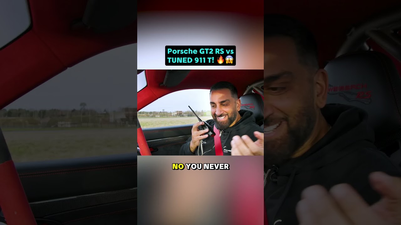 Porsche GT2 RS vs TUNED 911 T! 🔥😱