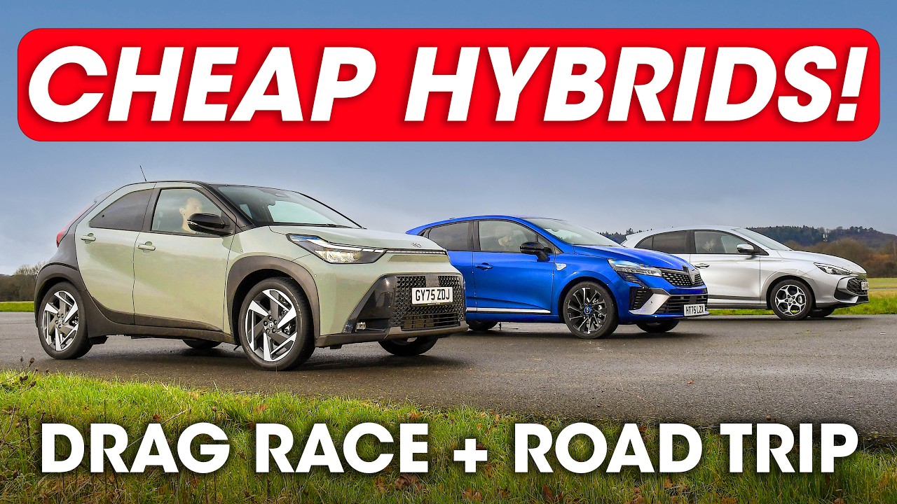 NEW Toyota Aygo X vs MG3 vs Renault Clio – What’s the best CHEAP hybrid?