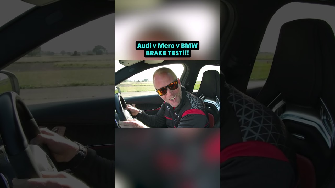 Audi vs Mercedes vs BMW BRAKE TEST!