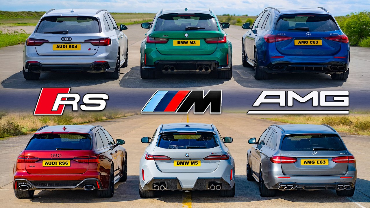 BMW M v Audi RS v AMG: Which is best?