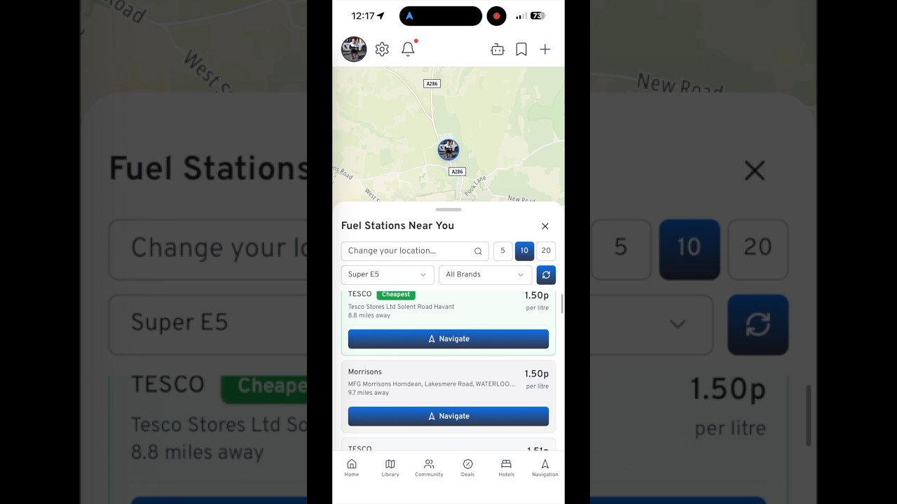 Find the Cheapest Fuel with MIVIA 😎 #shorts #cheapfuel #mivia