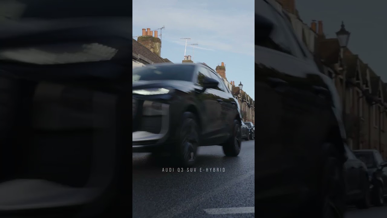 Audi Q3 e-hybrid: Electric when you want it | Promoted #ytshort #shorts