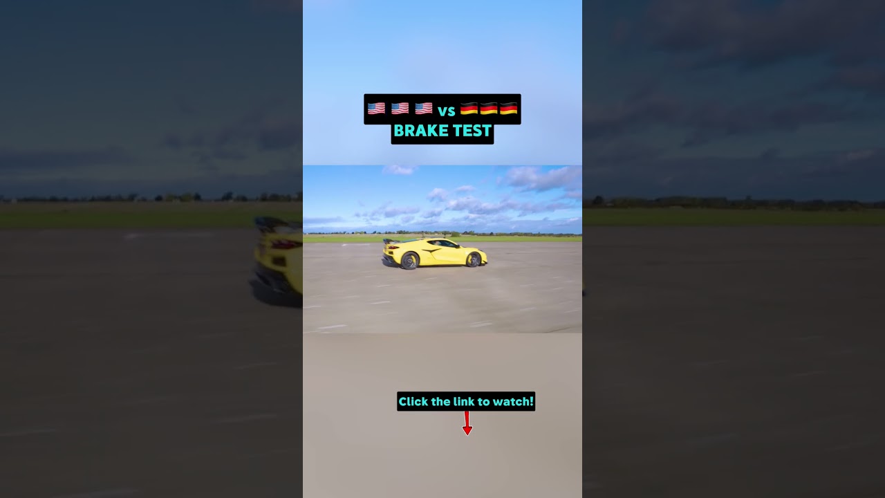 Porsche brakes are different…🔥