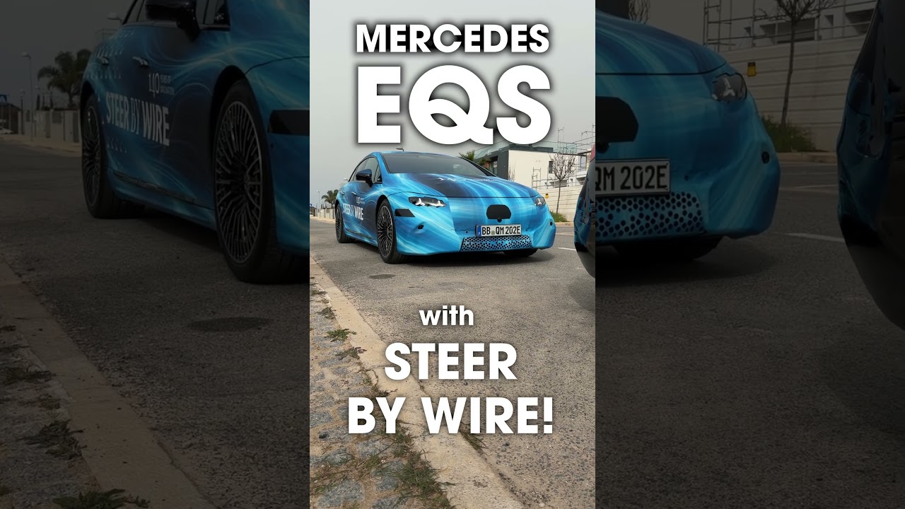 Would YOU drive this!? #automobile #electricvehicle #ytshorts #mercedes #yoke