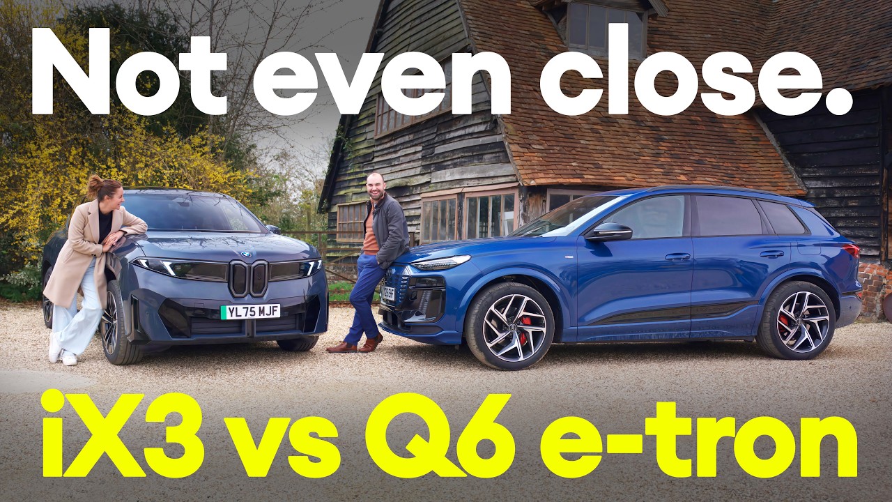BMW iX3 Takes on Audi Q6 e-tron – there’s a clear winner…