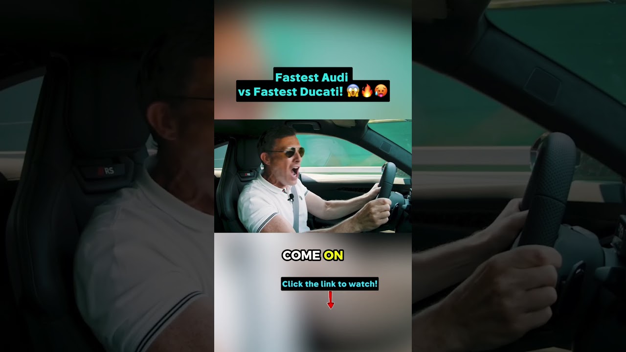 Car vs Bike – which is fastest?! 👀