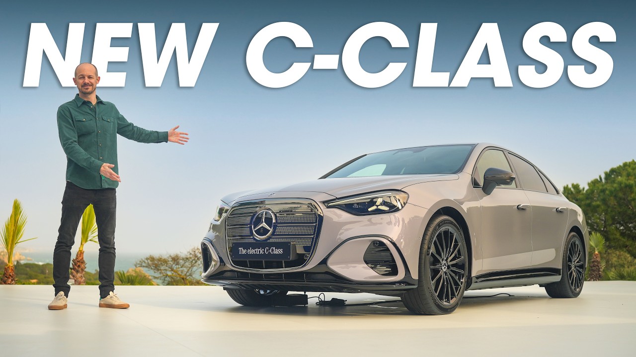 New Mercedes C-Class Electric First Look – RIP Tesla Model 3?