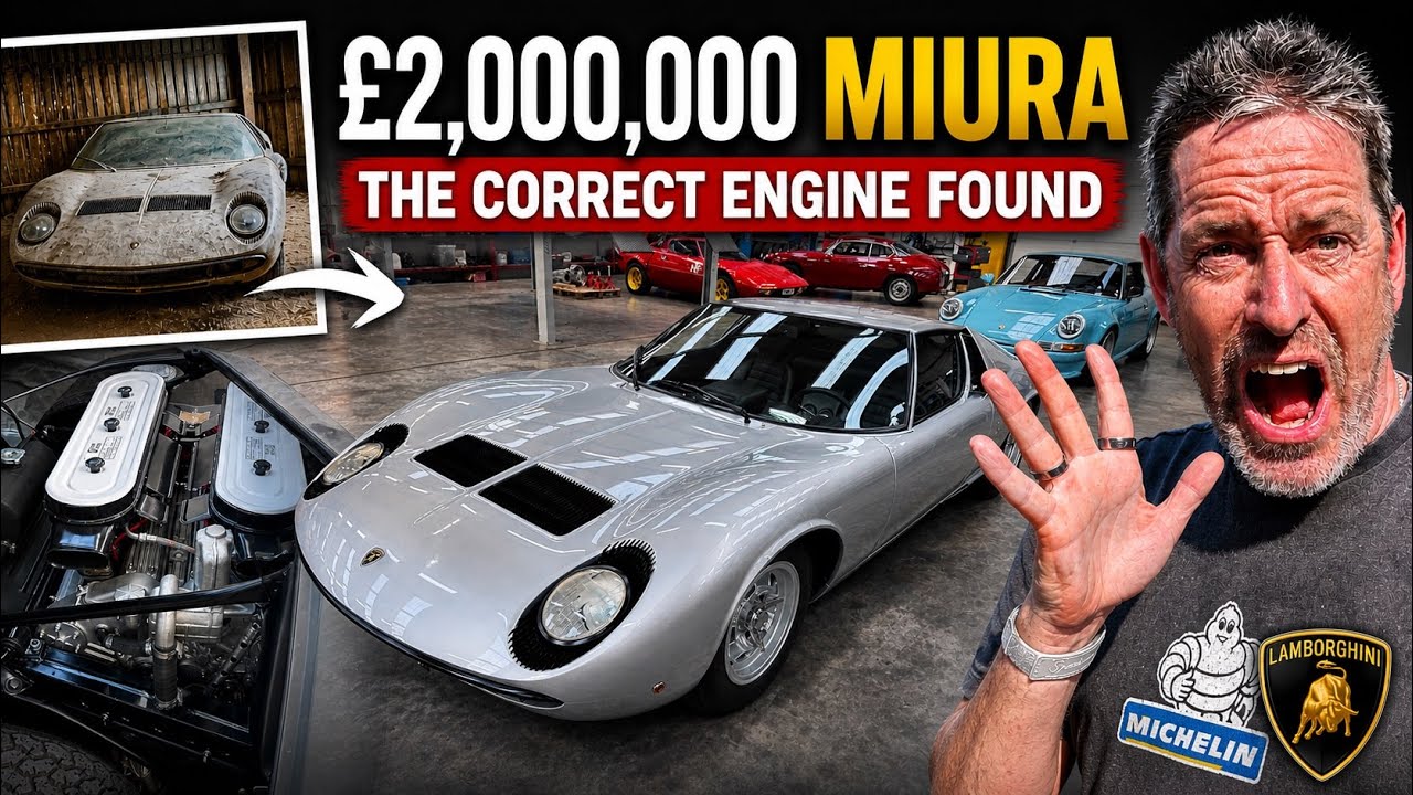 UNBELIEVABLE Discovery About This Classic Lamborghini Miura