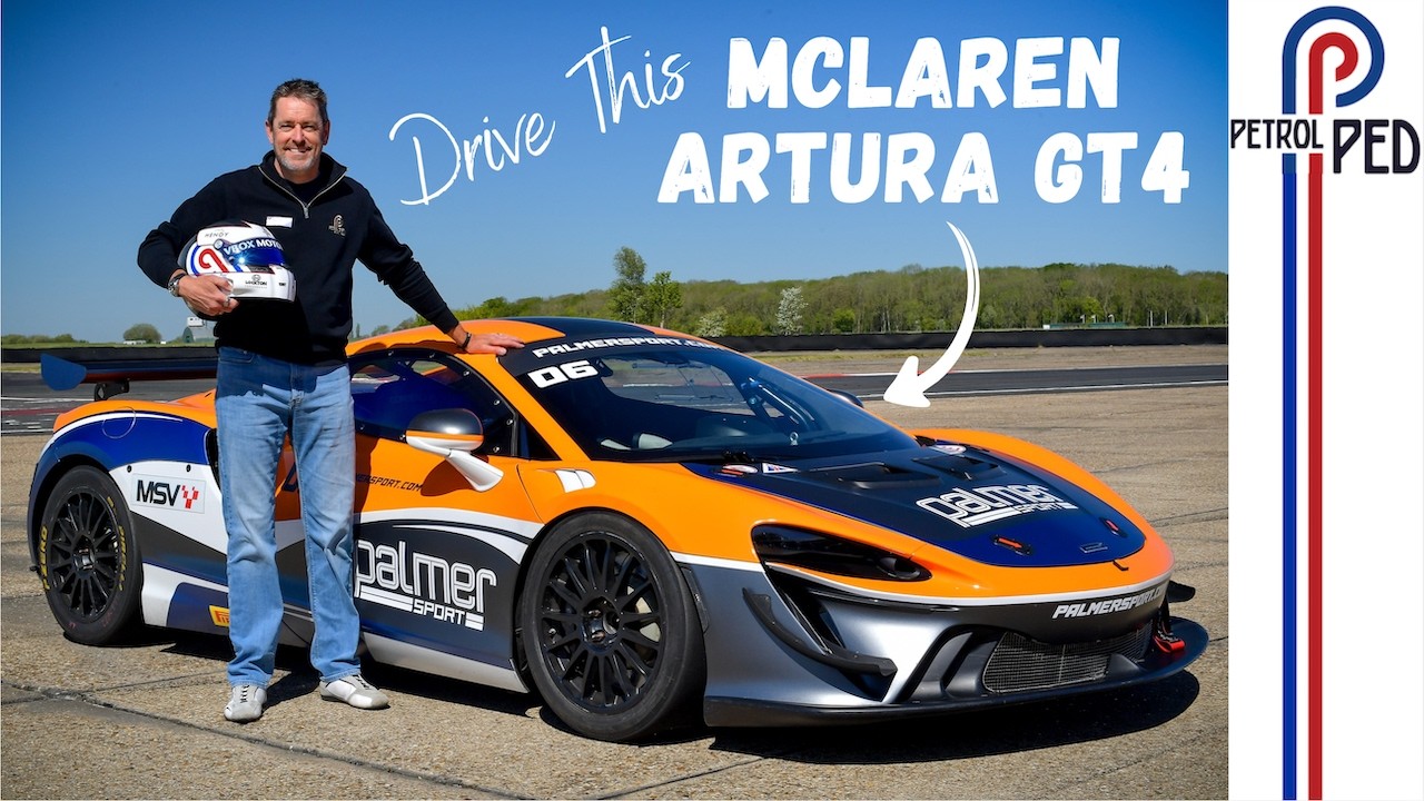 You Too Can Drive This £250,000 McLaren Artura GT4 Race Car !
