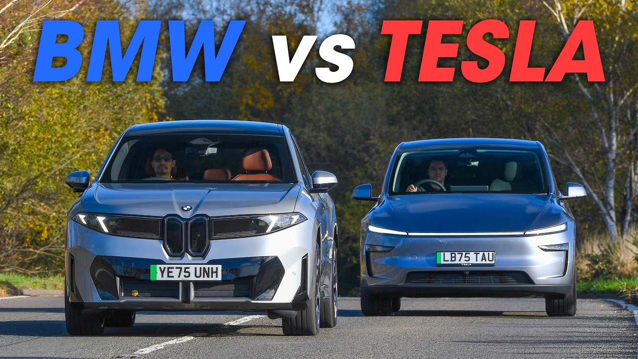 600-mile test! New BMW iX3 vs Tesla Model Y ROAD TRIP
