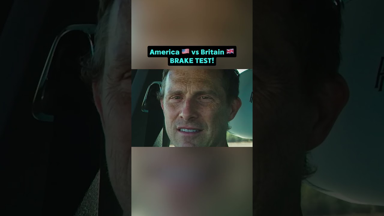 America 🇺🇸 vs Britain 🇬🇧 BRAKE TEST!