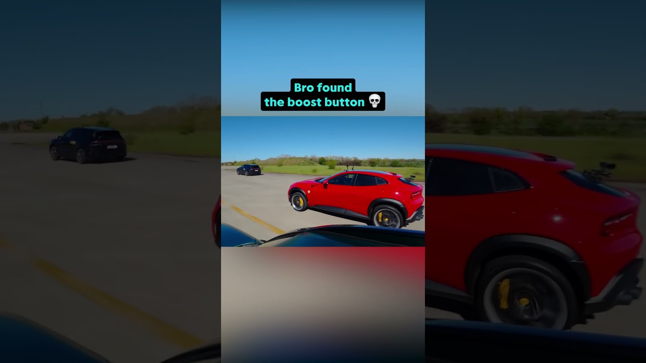 Bro found the boost button 💀