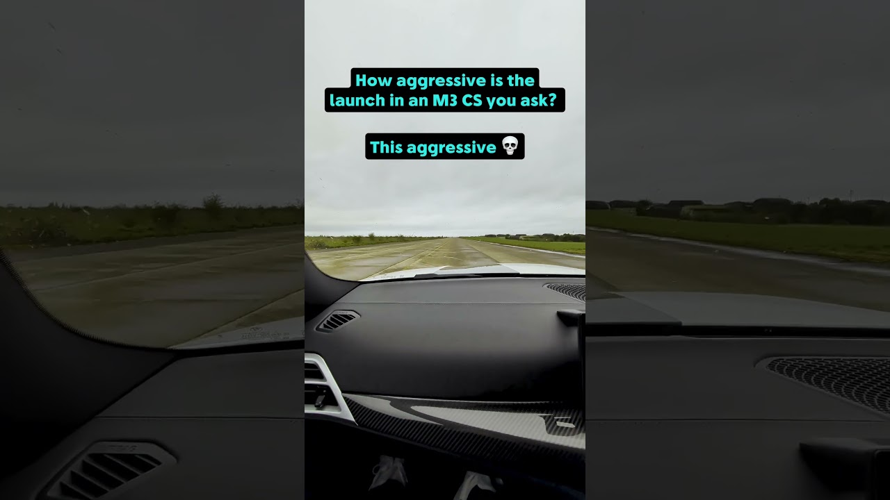 The M3 CS is no joke!