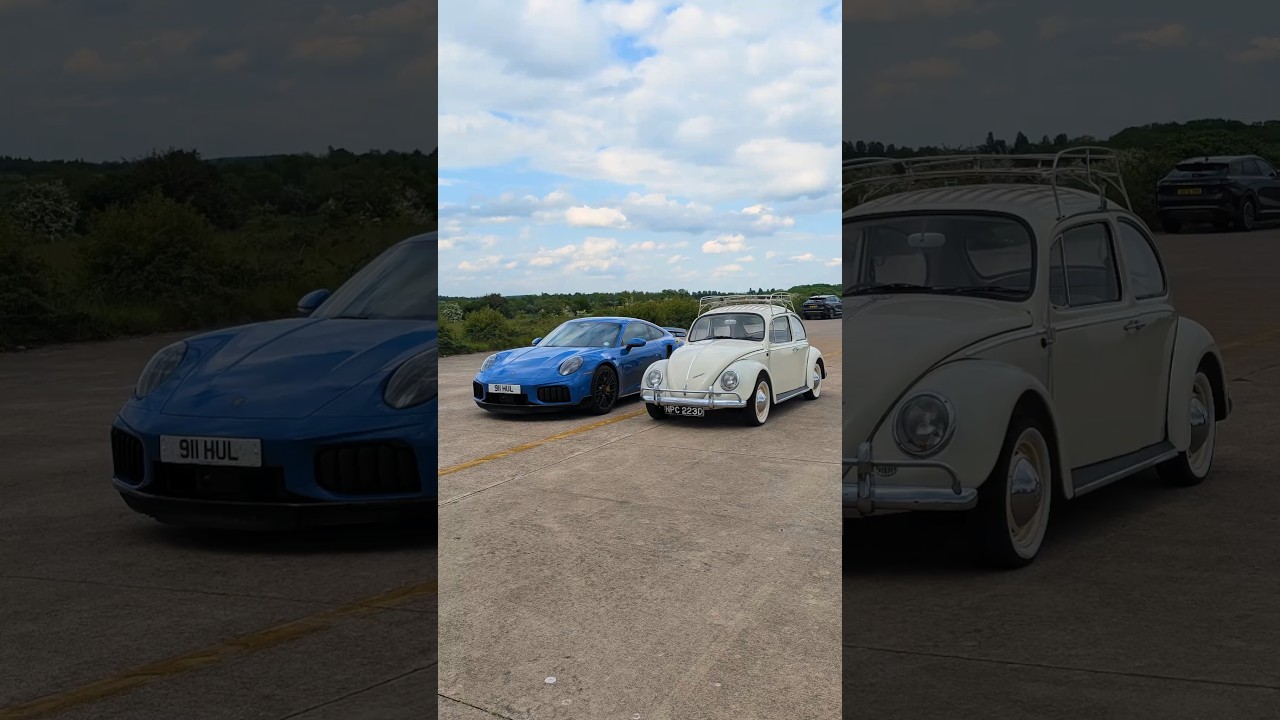 New Porsche 911 Turbo S vs … the Original 911?! DRAG RACE