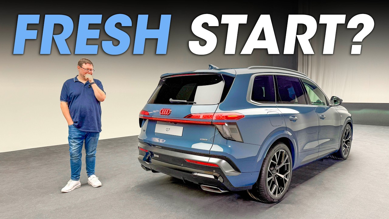 NEW Audi Q7 FIRST LOOK – Better than a Range Rover Sport?