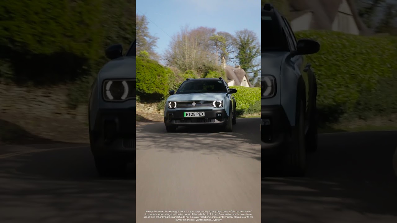 Renault 4 E-Tech electric: retro futuristic done right #ytshort #shorts