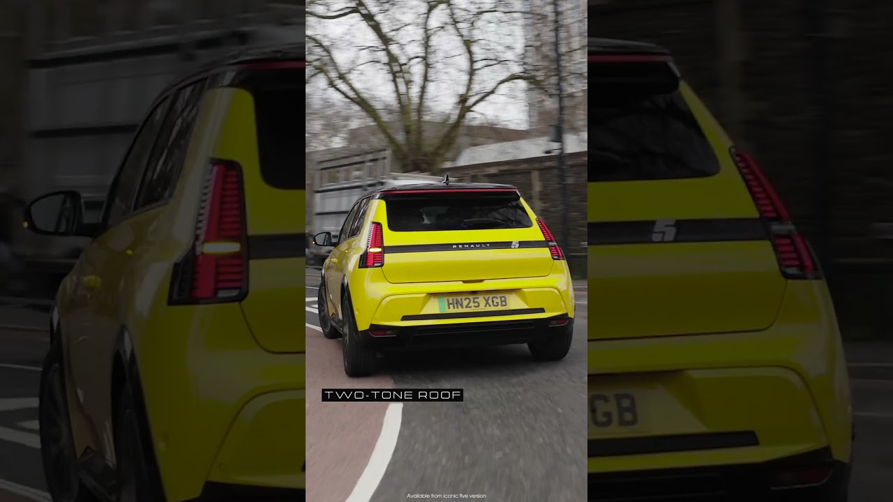 Renault 5 E-Tech electric: iconically cool #ytshort #shorts