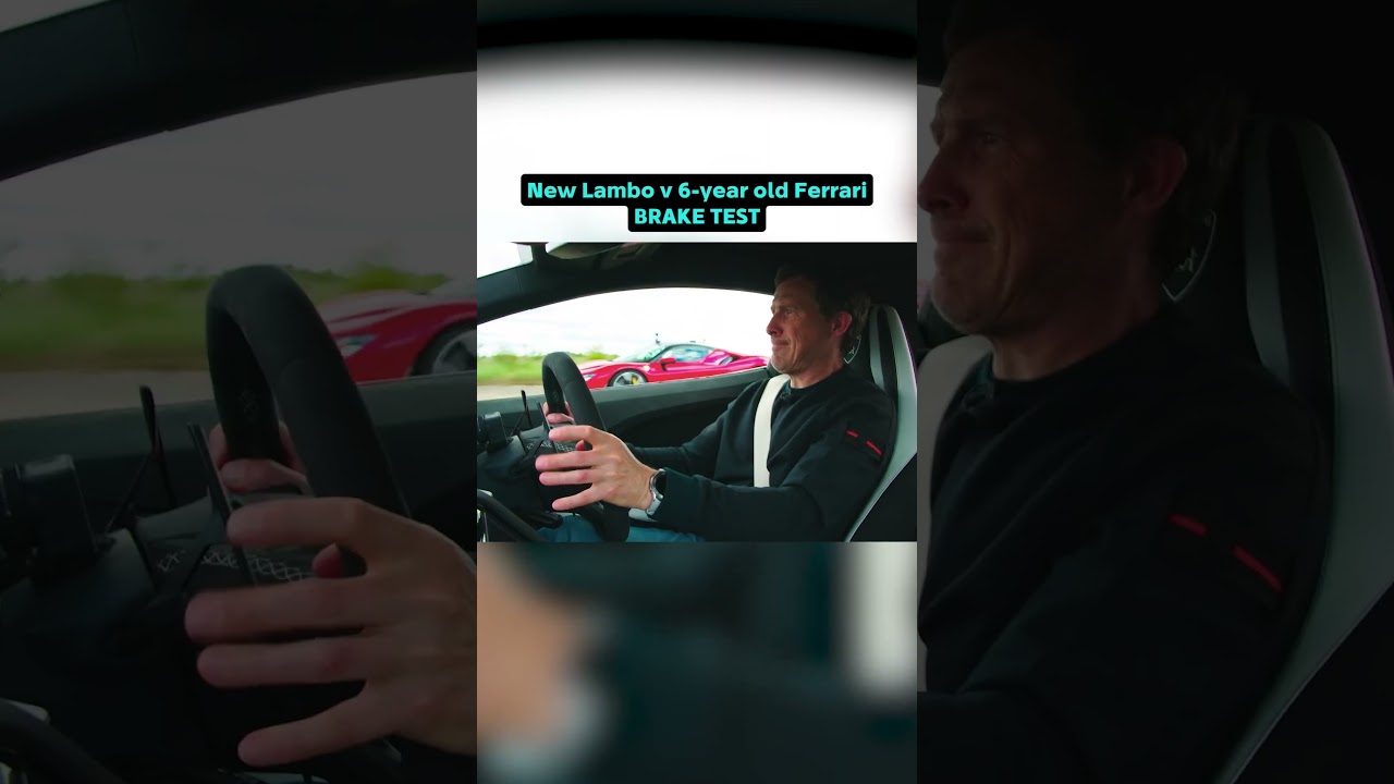 Lambo Brakes vs Ferrari Brakes… 💀