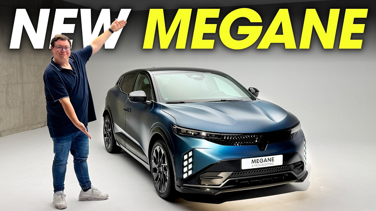 New Renault Megane FIRST LOOK – Longer Range & Faster Charging!