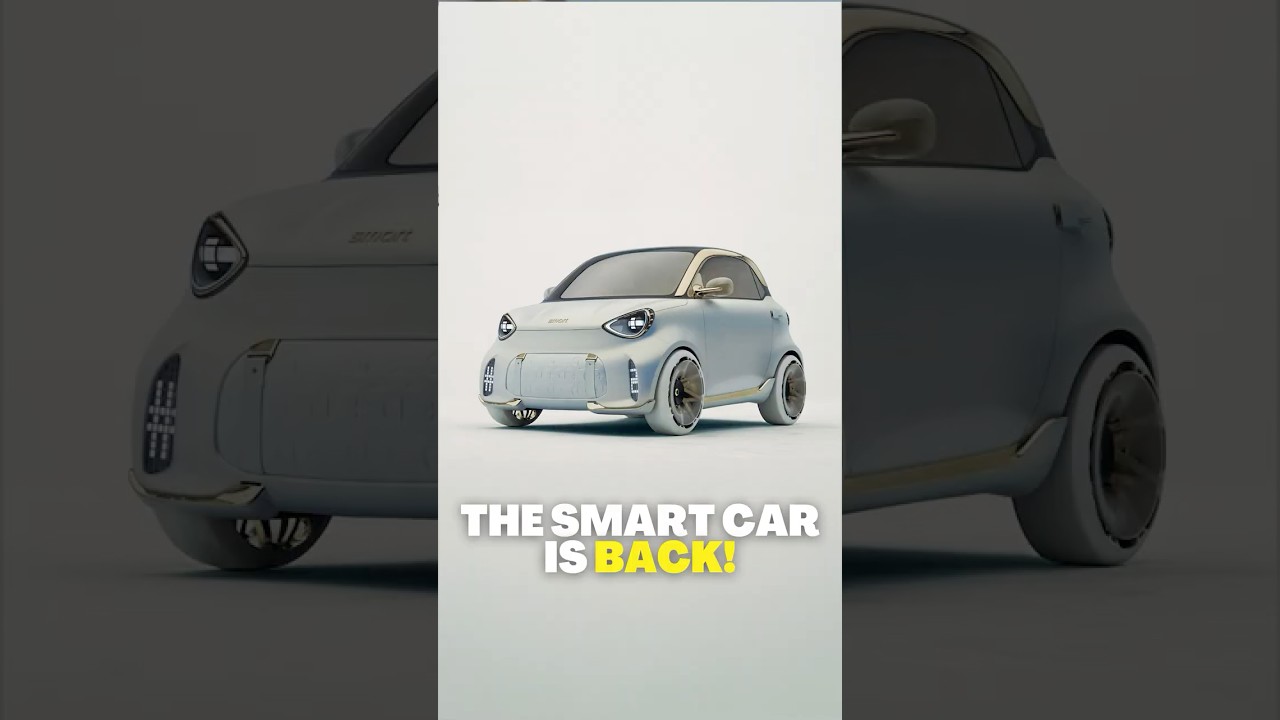 Smart is FINALLY making TINY cars again! 🚗 #SmartCar #EV #ElectricCar