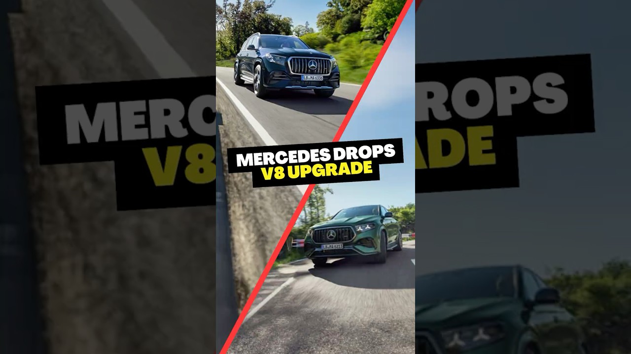Mercedes is NOT killing the V8! 🤯 #MercedesAMG #V8 #CarReview #Shorts