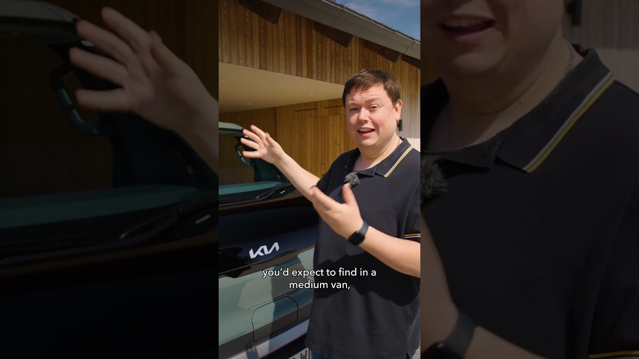 Kia PV5 Cargo: Why it’s our Van of the Year #ytshorts #shorts