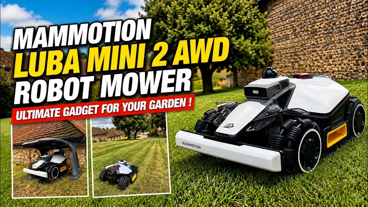 Ultimate Garden Gadget Saves Me Time AND Money – Mammotion Luba  Mini 2 AWD Mower