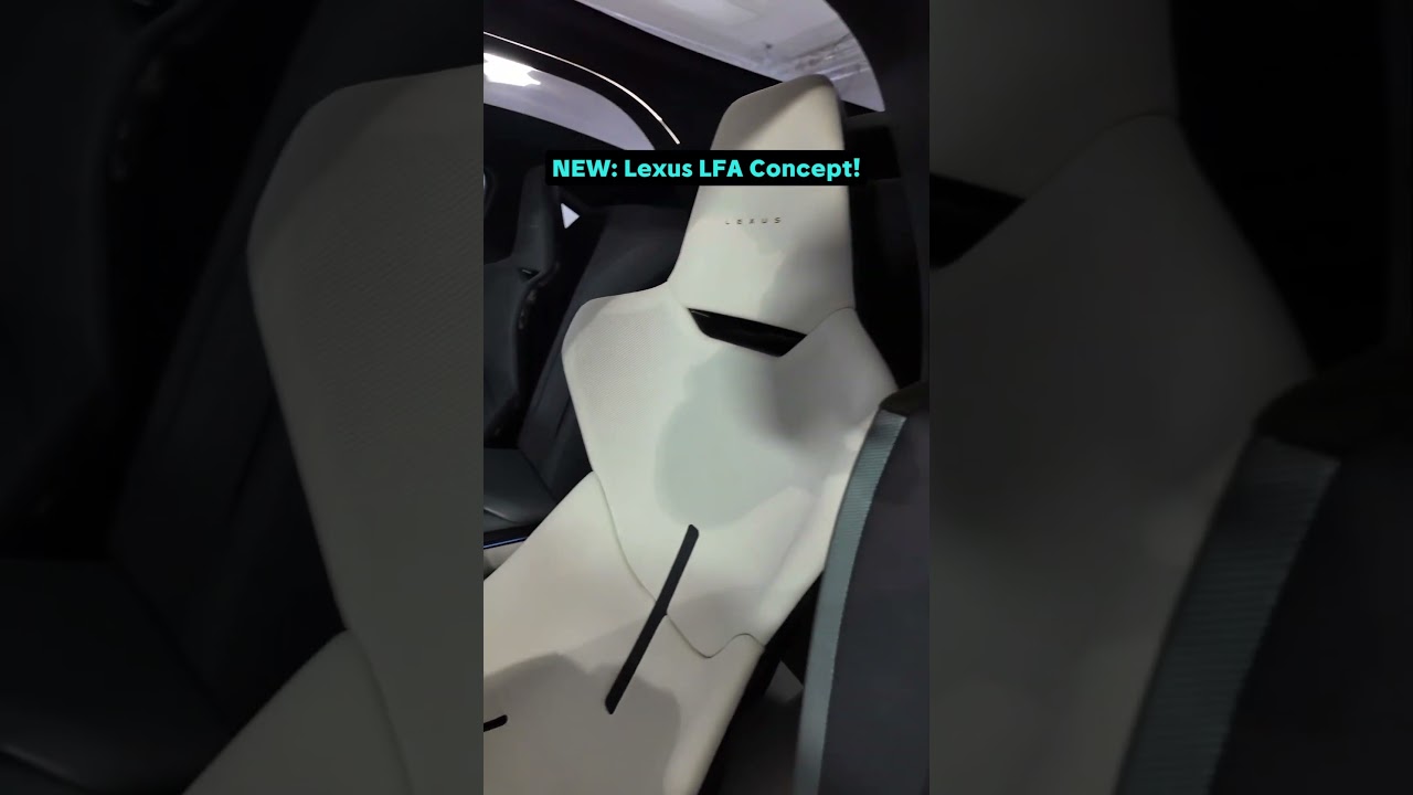 INCOMING: All-new Lexus LFA 🤯