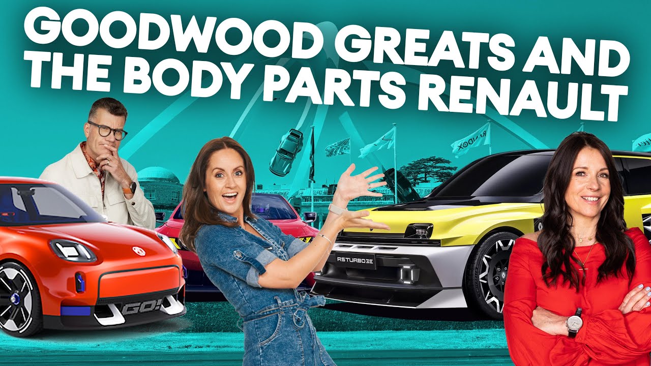 Kilowatt Half Hour Ep 114: Goodwood greats and the body parts Renault. Thumb to follow in 30 mins
