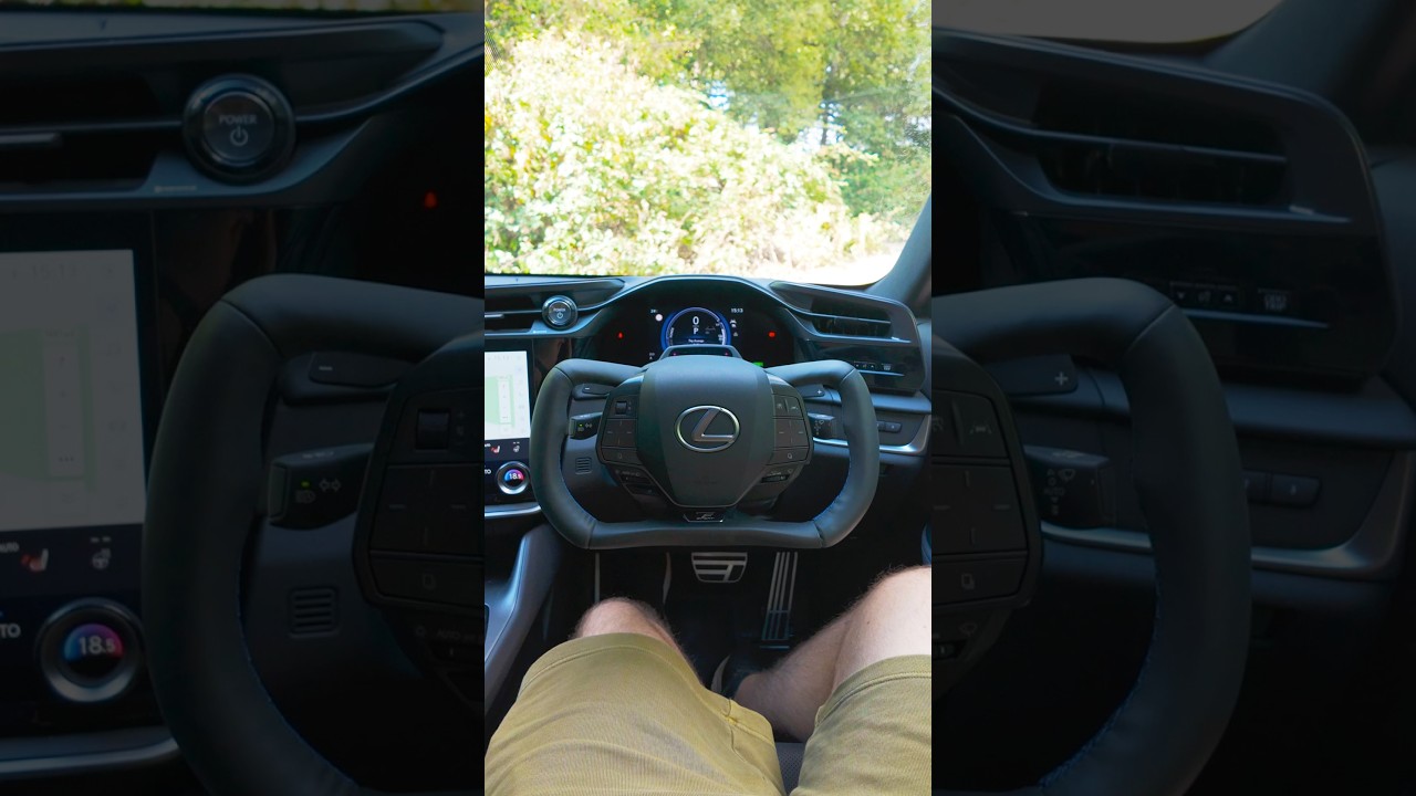 New Lexus steer-by-wire!
