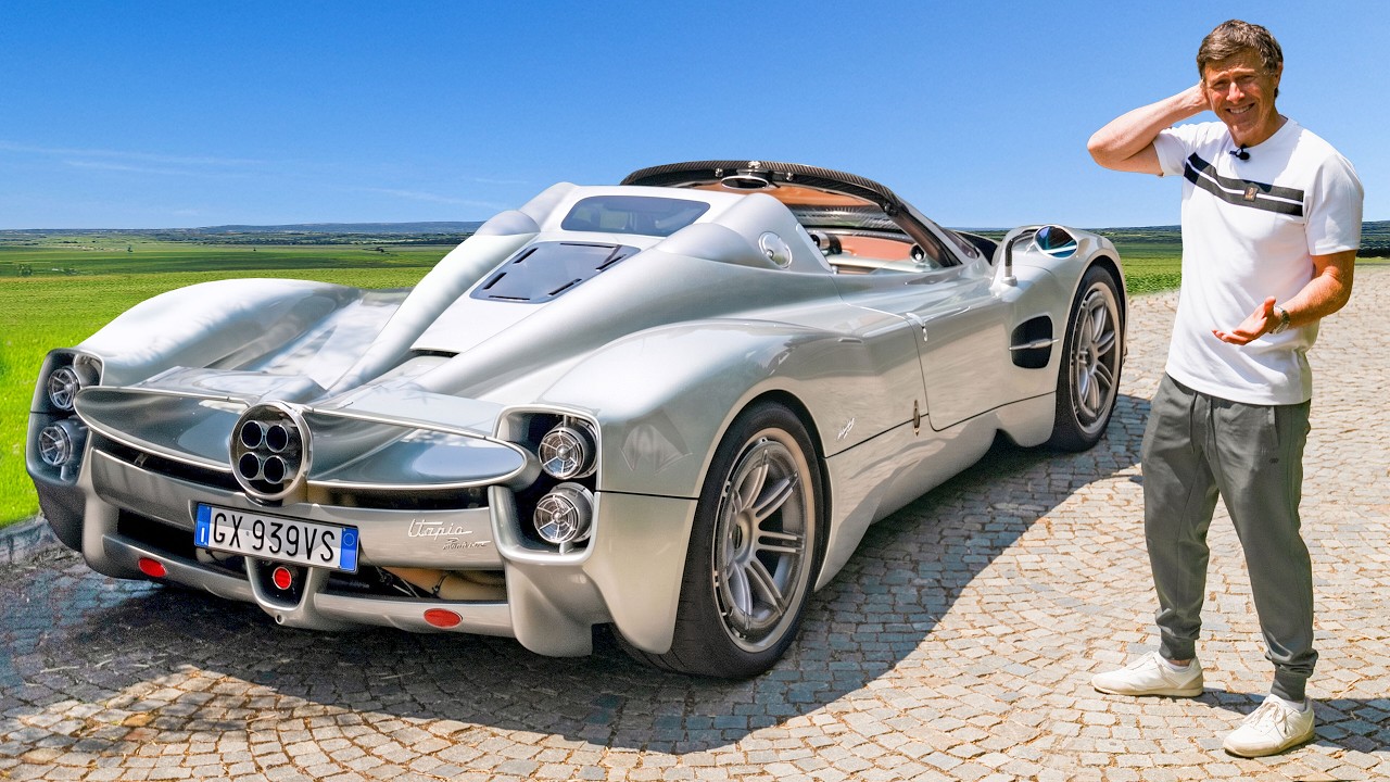 860hp V12 + MANUAL! Pagani is PEAK Hypercar