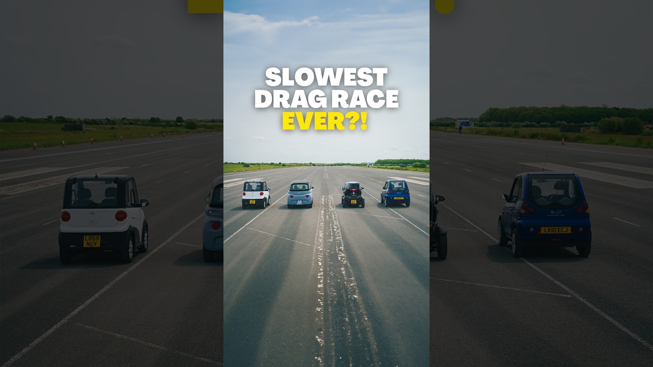 Is this the slowest drag race ever?! 🐌 | What Car?