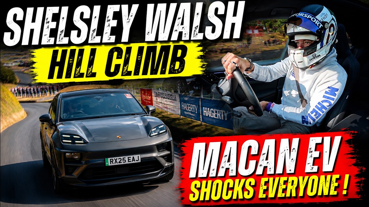 I took an EV to a Petrol Head Event at Shelsley Walsh Hill Climb !